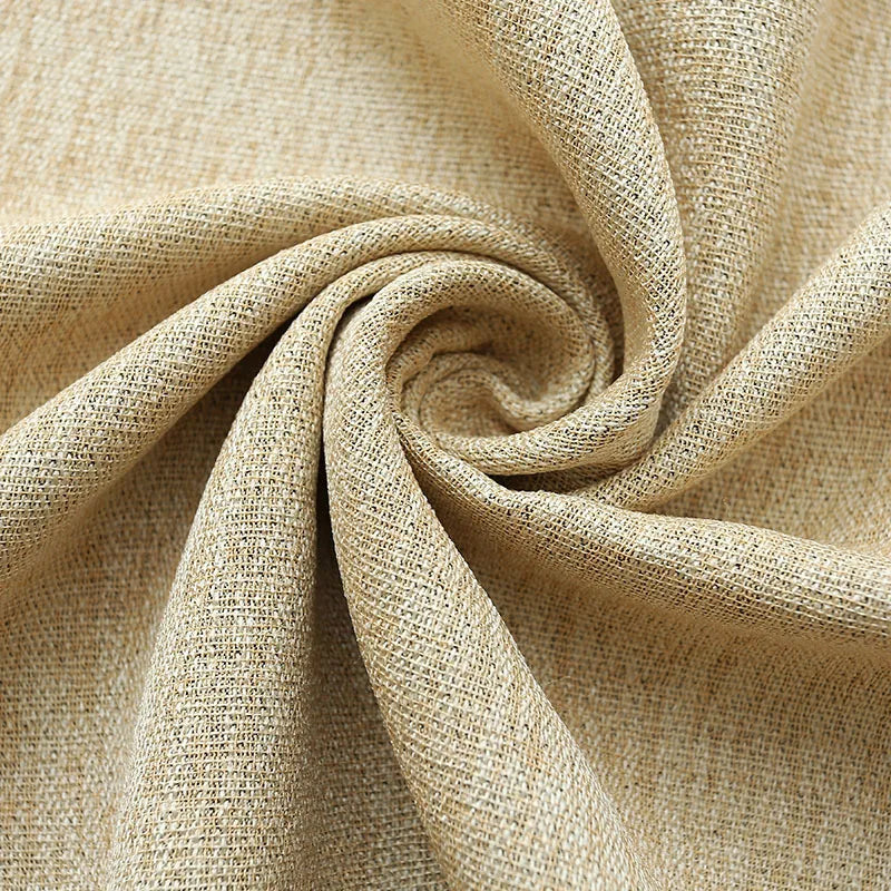 Custom-Made 85% Blackout Curtains, Solid Color Thick Fabric, Modern Window Drapes for Living Room & Bedroom, Up to 310cm Height