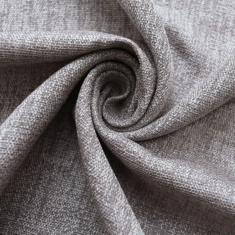 Custom-Made 85% Blackout Curtains, Solid Color Thick Fabric, Modern Window Drapes for Living Room & Bedroom, Up to 310cm Height